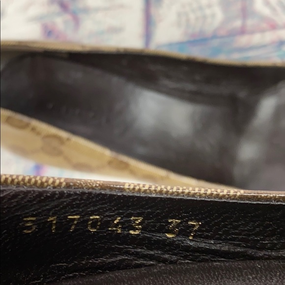 GUCCI Mono Crystal Coated Heel Shoes - Picture 8 of 8